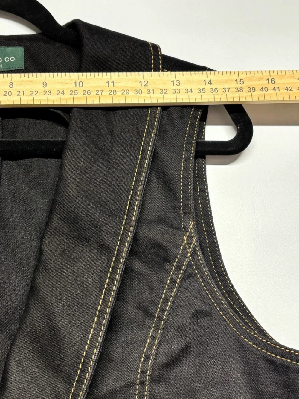 ✨Lauren Ralph Lauren Black Vest Size XL - Picture 10 of 12